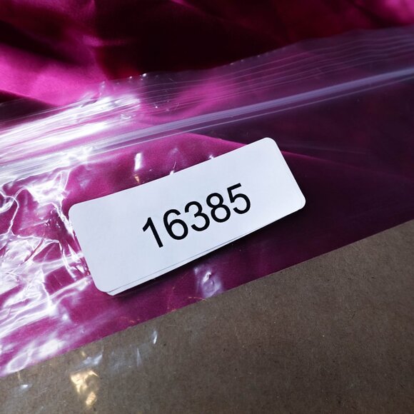 Womens Top 38 US 6 Pink Satin Retro Glam Draped Bow Loud Luxury Statement Y2K - Picture 11 of 11